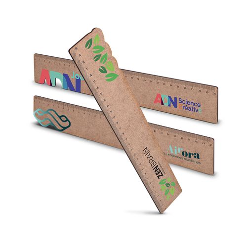 REGLE SUR-MESURE EN MDF EP.3 mm DIM.30,5x5 cm (160 cm2 maxi) - 1