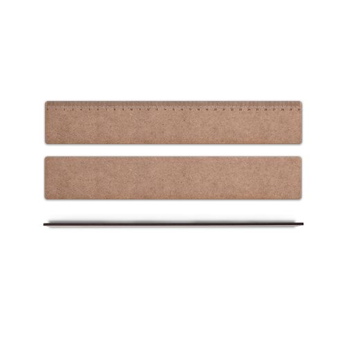 REGLE SUR-MESURE EN MDF EP.3 mm DIM.30,5x5 cm (160 cm2 maxi) - 4