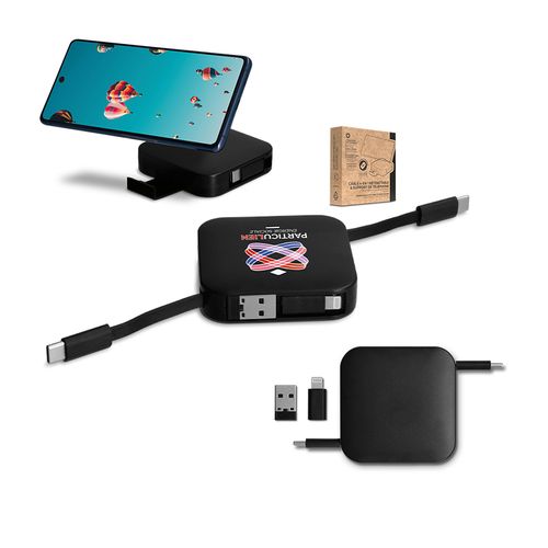 CÂBLE DE CHARGE RÉTRACTABLE 4 EN 1 - 1