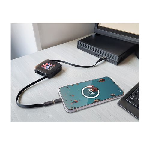 CÂBLE DE CHARGE RÉTRACTABLE 4 EN 1 - 6