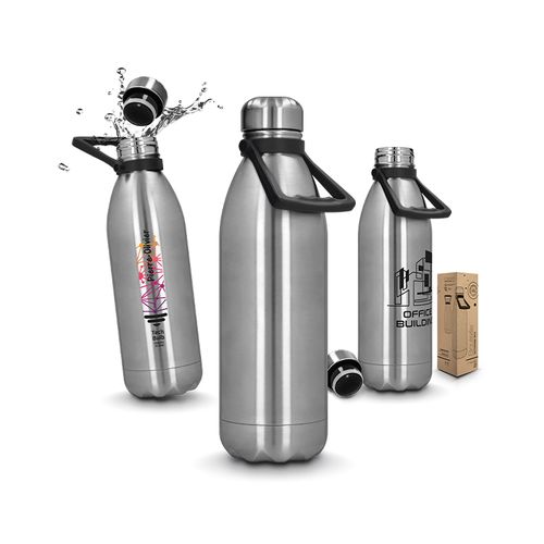 BOUTEILLE GOURDE ISOTHERME DOUBLE-PAROI INOX AVEC 1,5 L - 1