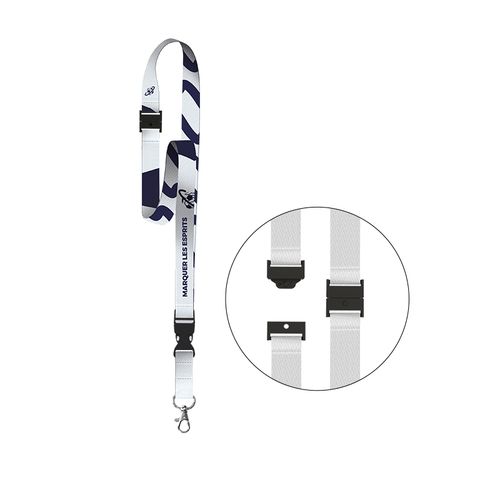 CORDON TOUR DE COU ANTI-ETRANGLEMENT / LANYARD 2X85+10 CM
