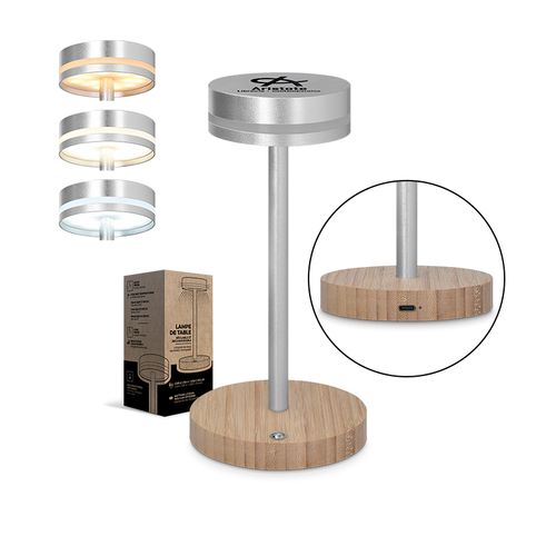 LAMPE D'AMBIANCE DE TABLE OU BUREAU REGLABLE ET RECHARGEABLE - 1