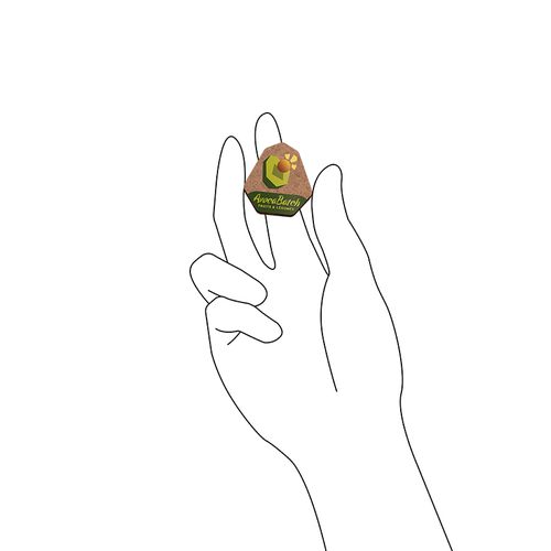 MAGNET CREATION MDF EP 3 mm AVEC UN AIMANT NÉODYME AU DOS (20cm2maxi) - 5