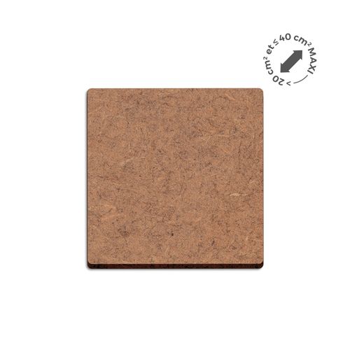MAGNET SUR-MESURE MDF EP 3 mm AVEC AIMANT NÉODYME AU DOS (40cm2maxi)