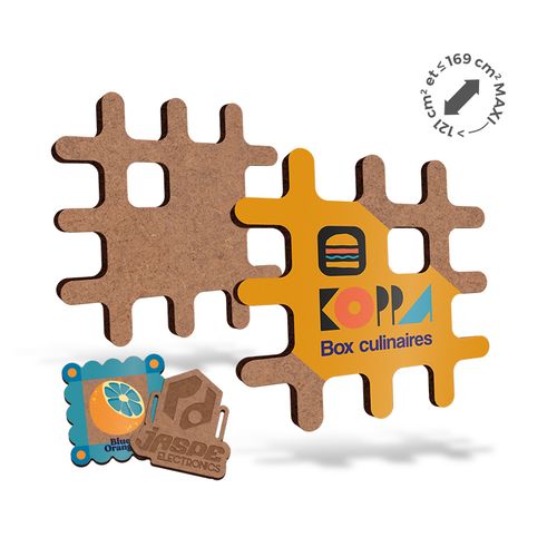 MDF EP.3 mm SUR MESURE ENTRE 121 ET 169 cm2 MAXI