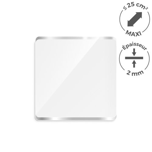 PMMA EP.2 mm SUR MESURE 25 cm2 MAXI