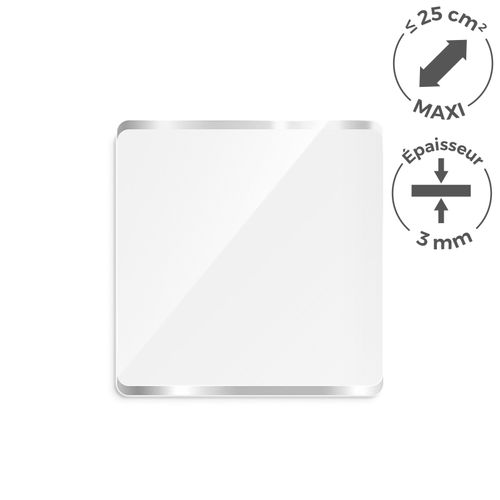 PMMA EP.3 mm SUR MESURE 25 cm2 MAXI