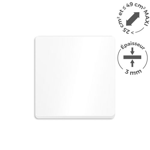 PMMA EP.3 mm SUR MESURE ENTRE 25 ET 49 cm2 MAXI