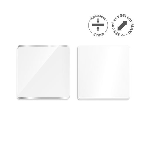 PMMA EP.3 mm SUR MESURE ENTRE 225 ET 361 cm2 MAXI - 2