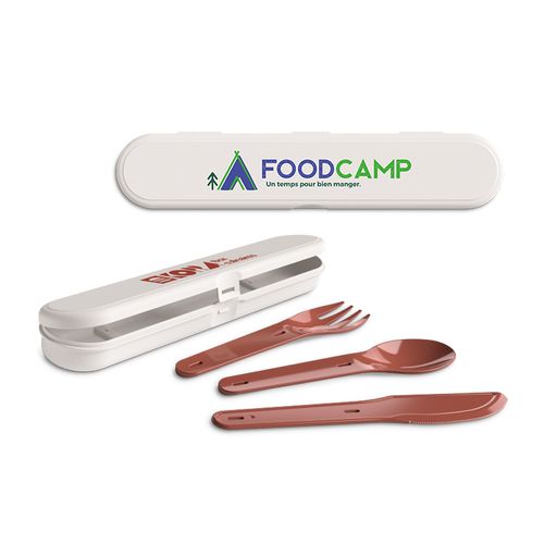 SET DE COUVERTS REUTILISABLES EN PLASTIQUE (PP) - 3