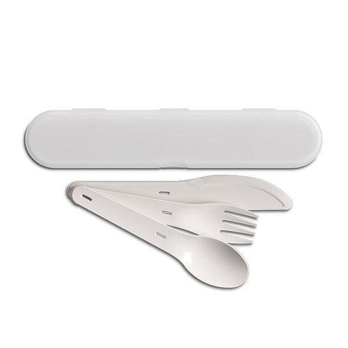 SET DE COUVERTS REUTILISABLES EN PLASTIQUE (PP)