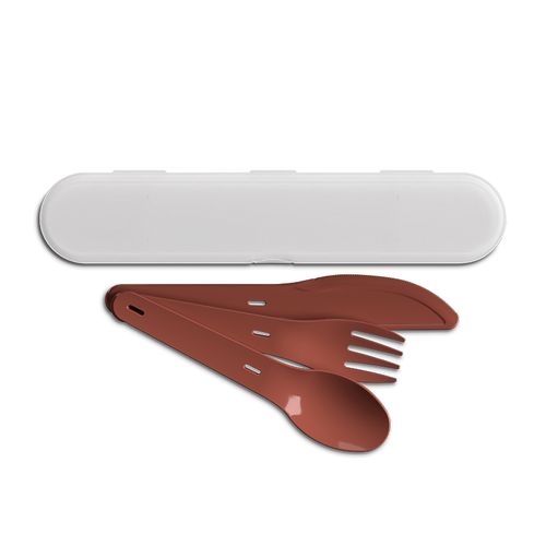 SET DE COUVERTS REUTILISABLES EN PLASTIQUE (PP)