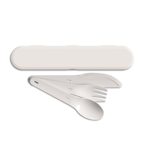 SET DE COUVERTS REUTILISABLES EN PLASTIQUE (PP)