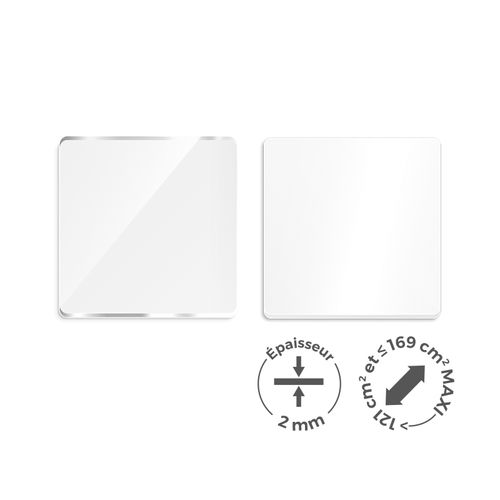 PMMA EP.2 mm SUR MESURE ENTRE 121 ET 169 cm2 MAXI