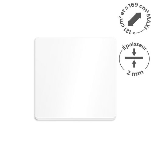 PMMA EP.2 mm SUR MESURE ENTRE 121 ET 169 cm2 MAXI