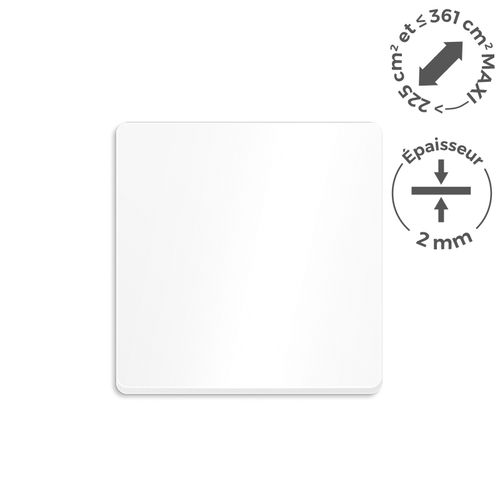 PMMA EP.2 mm SUR MESURE ENTRE 225 ET 361 cm2 MAXI