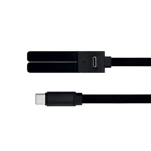 CÂBLE DE CHARGE RAPIDE USB-C AVEC SUPPORT DE TÉLÉPHONE PLIABLE