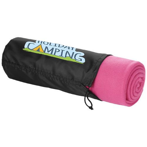 magenta Manta polar con bolsa