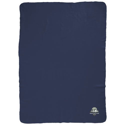 azul marino Manta polar con bolsa