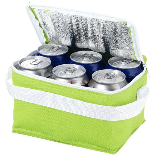 verde lima Bolsa isotérmica para 6 latas