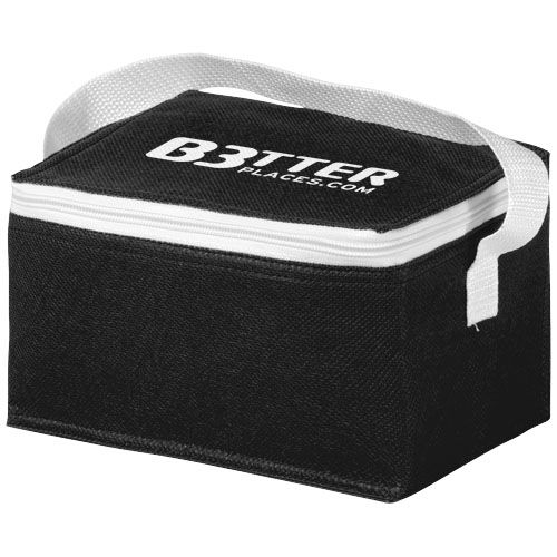 black Bolsa isotérmica para 6 latas