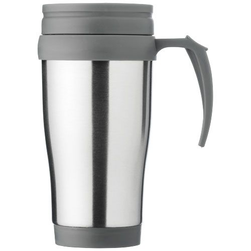 plateado/gris Taza isotérmica de 400 ml