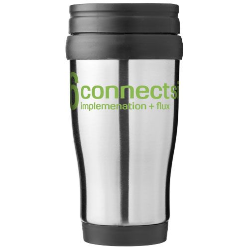 plateado/gris Taza isotérmica de 400 ml