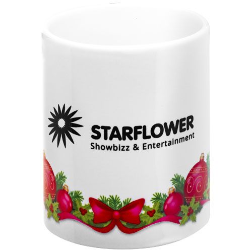 white Taza para sublimación de 330 ml