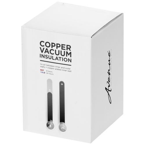 Vaso isotérmico de 350 ml con aislamiento de cobre al vacío 