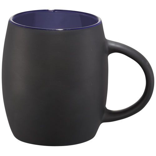 Taza de cerámica de 400 ml con base de madera 