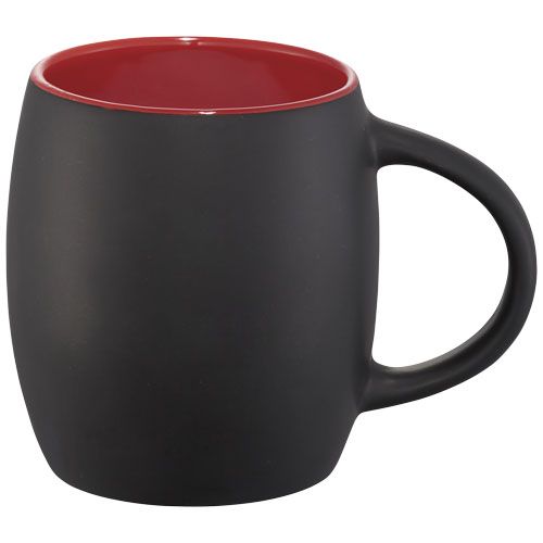 Taza de cerámica de 400 ml con base de madera 