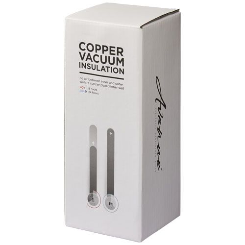 Vaso de 500 ml con aislamiento de cobre al vacío 