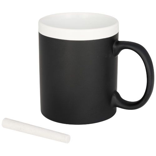 Taza de cerámica de 330 ml escritura tiza 
