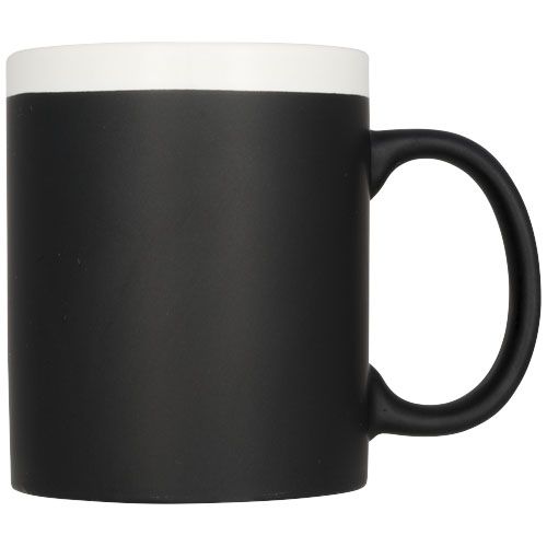 Taza de cerámica de 330 ml escritura tiza 