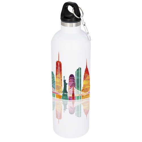 white Botella con aislamiento al vacío de 530 ml