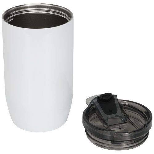 white Vaso de 380 ml con aislamiento de cobre al vacío