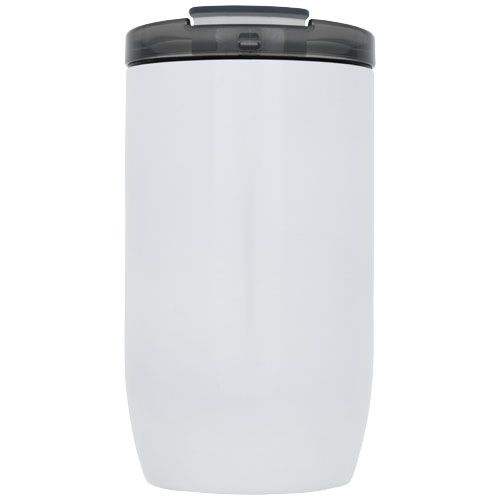 white Vaso de 380 ml con aislamiento de cobre al vacío