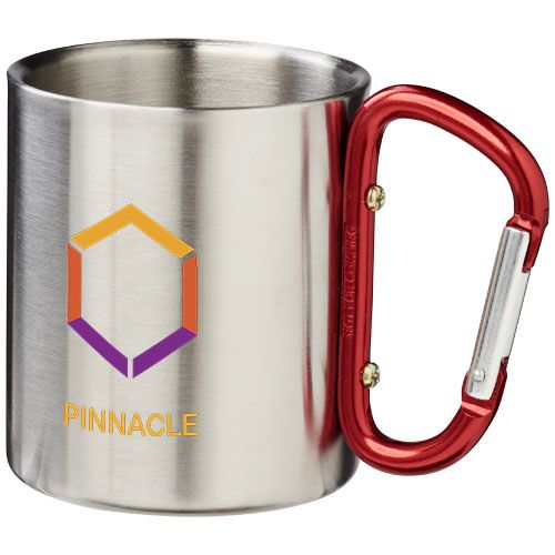 Taza isotérmica de 200 ml con mosquetón Alps