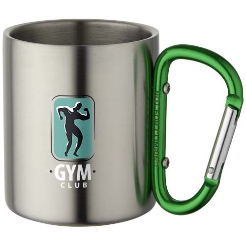 Taza isotérmica de 200 ml con mosquetón Alps