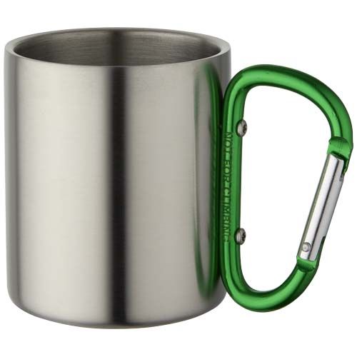 Taza isotérmica de 200 ml con mosquetón Alps