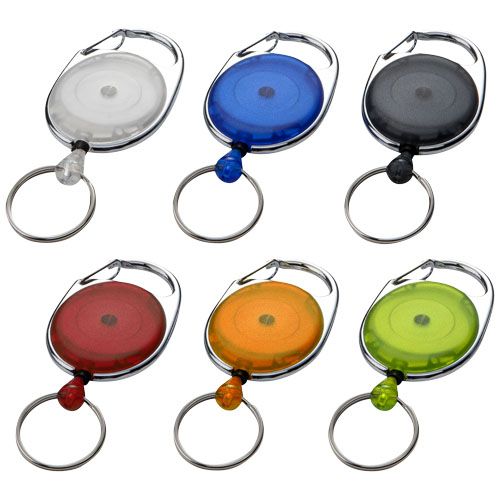 Llavero con clip extensible 