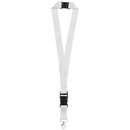 Lanyard con hebilla separable y clip de seguridad 