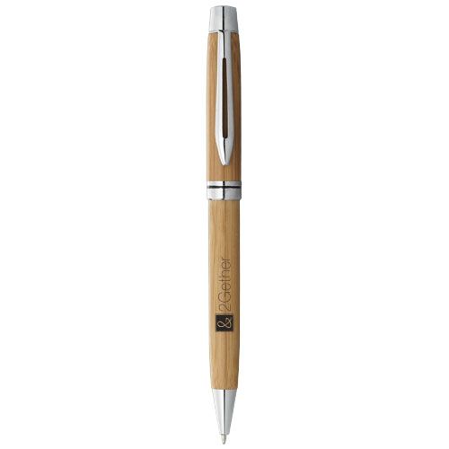 Stylo bille en bambou Jakarta (encre noire) - 2