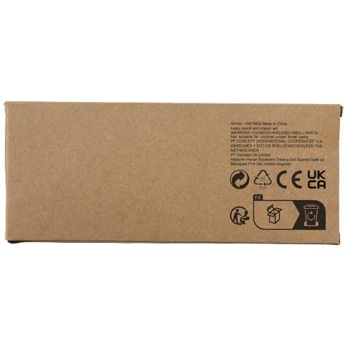 natural Set de 19 lápices y ceras