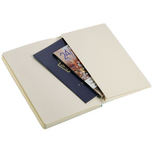 azul claro Libreta A5 de tapa blanda