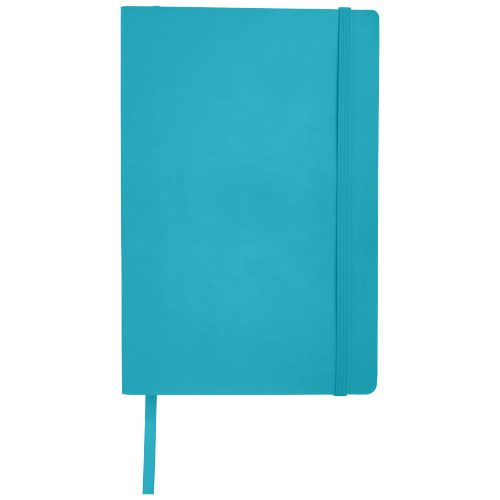 azul claro Libreta A5 de tapa blanda