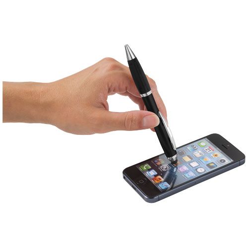 Stylo stylet coloré avec grip noir Nash (encre bleue) - 5
