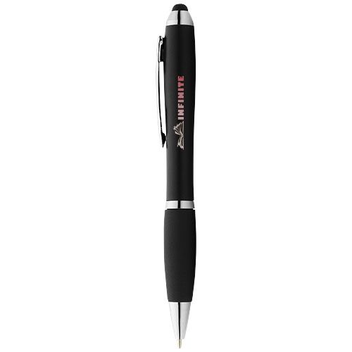 Stylo stylet coloré avec grip noir Nash (encre bleue) - 3