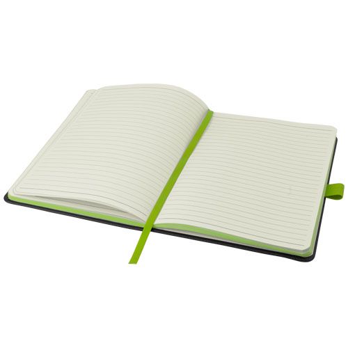 negro/verde lima Libreta A5 de tapa dura